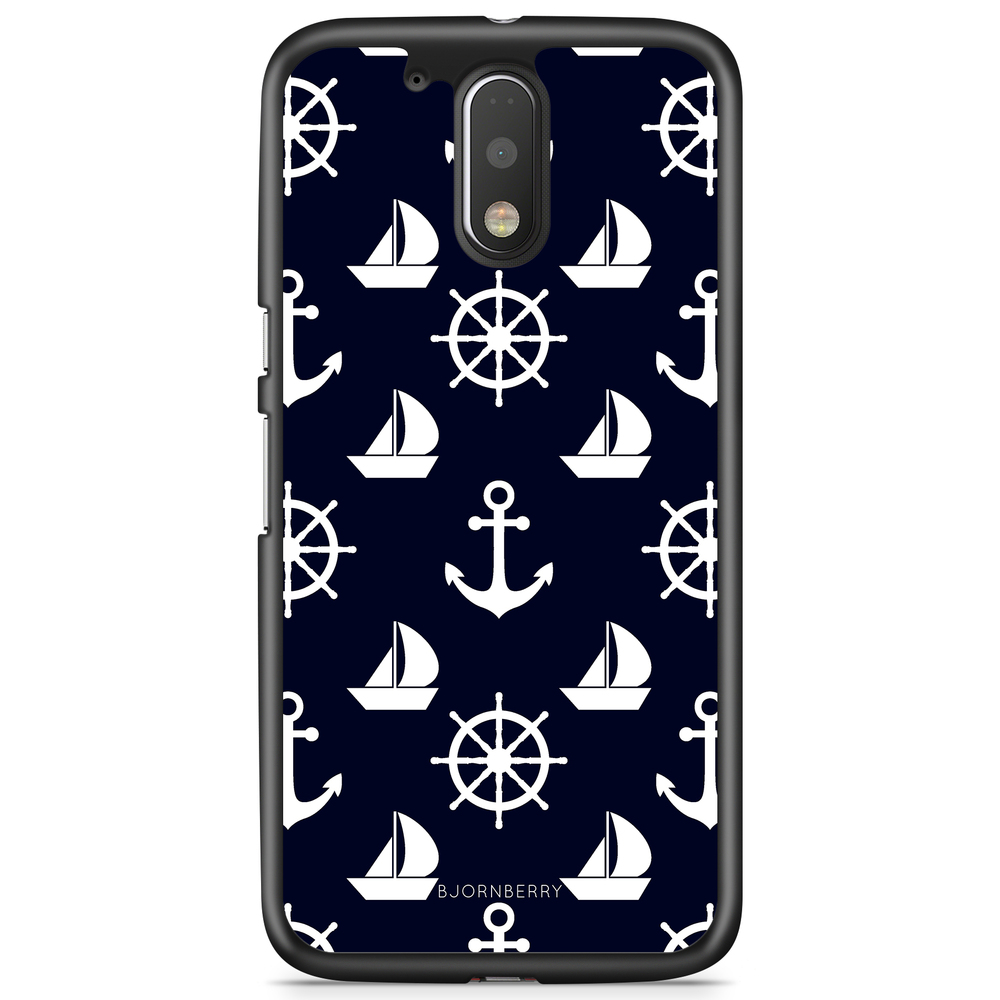Moto G4/G4 Plus Case - Sailing Pattern
