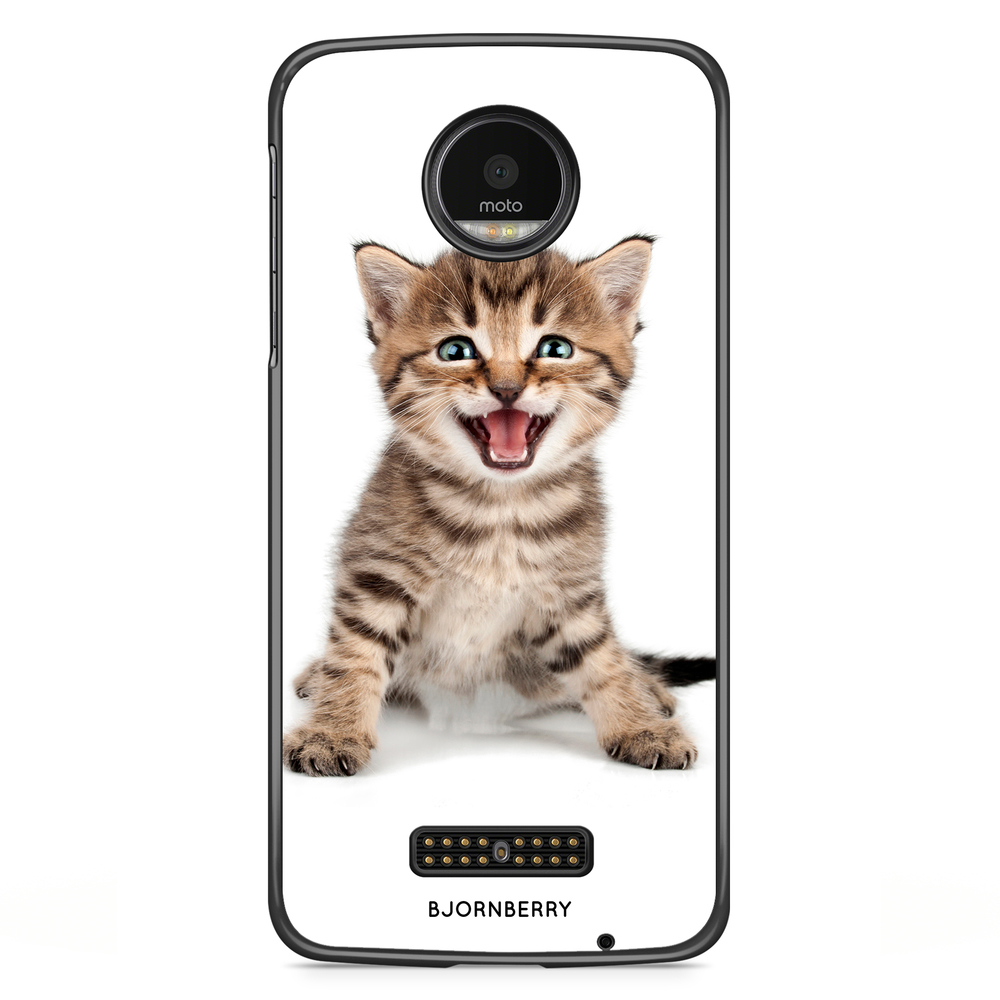 Moto Z2 Play Case - Cute Kitten