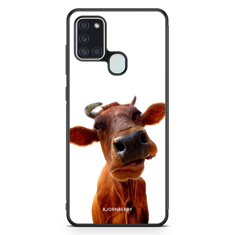 Samsung Galaxy A21s Case - Cow