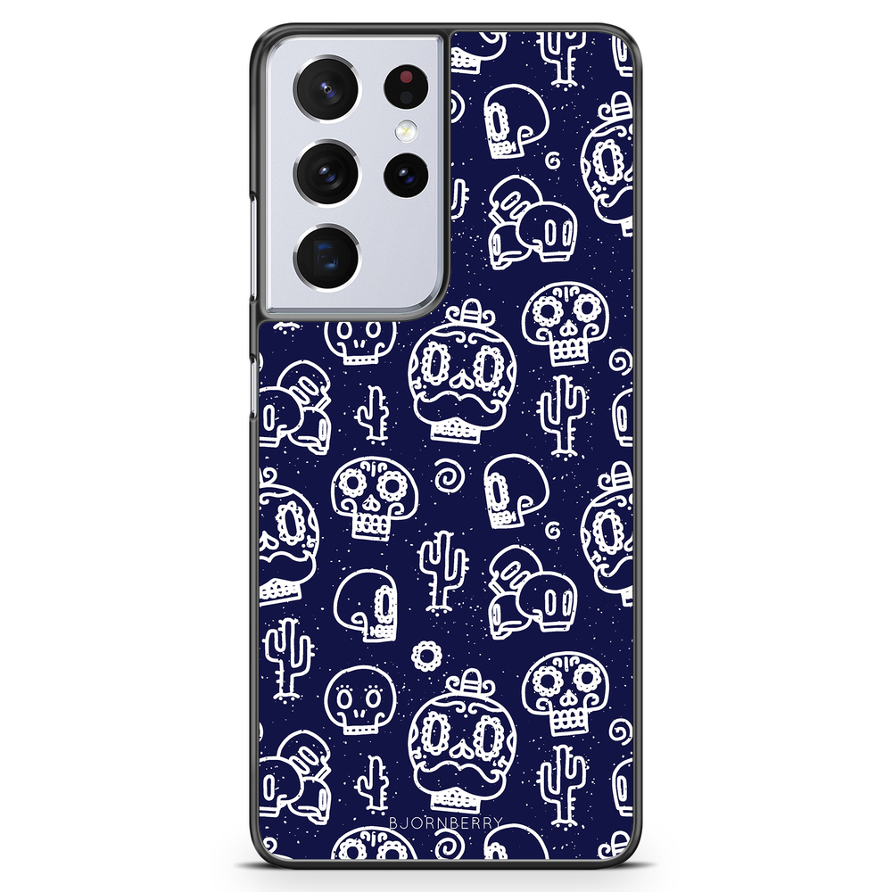 Samsung Galaxy S21 Ultra Case - Oldschool Skulls