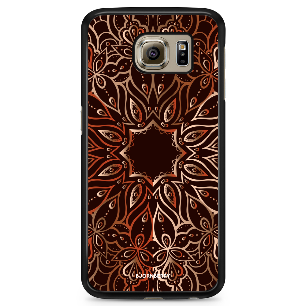 Samsung Galaxy S6 Case - Bronze Mandala