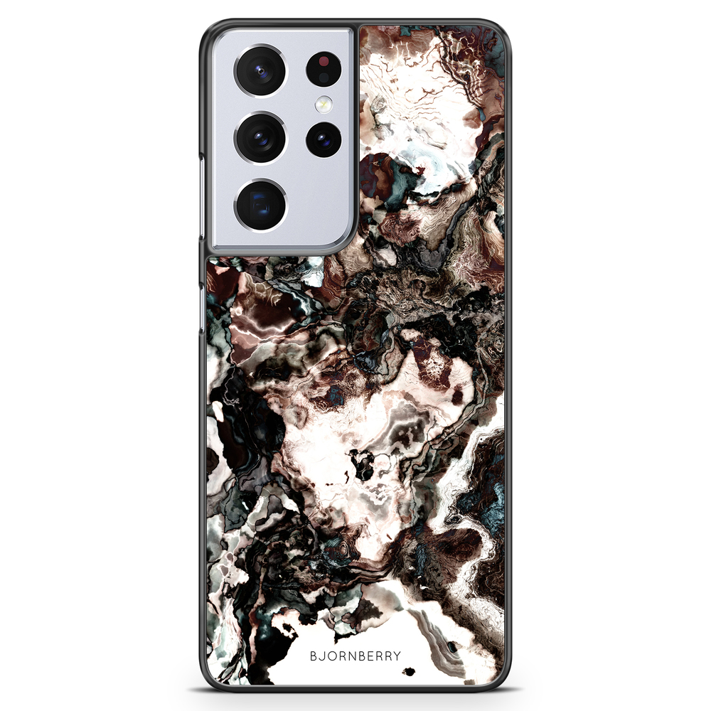 Samsung Galaxy S21 Ultra Case - Marble Brown