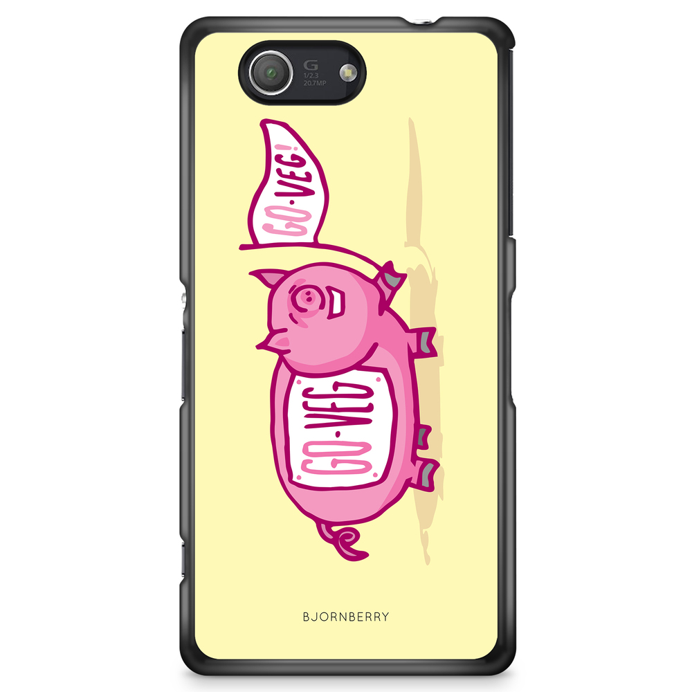 Sony Xperia Z3 Compact Case - Pink Pig