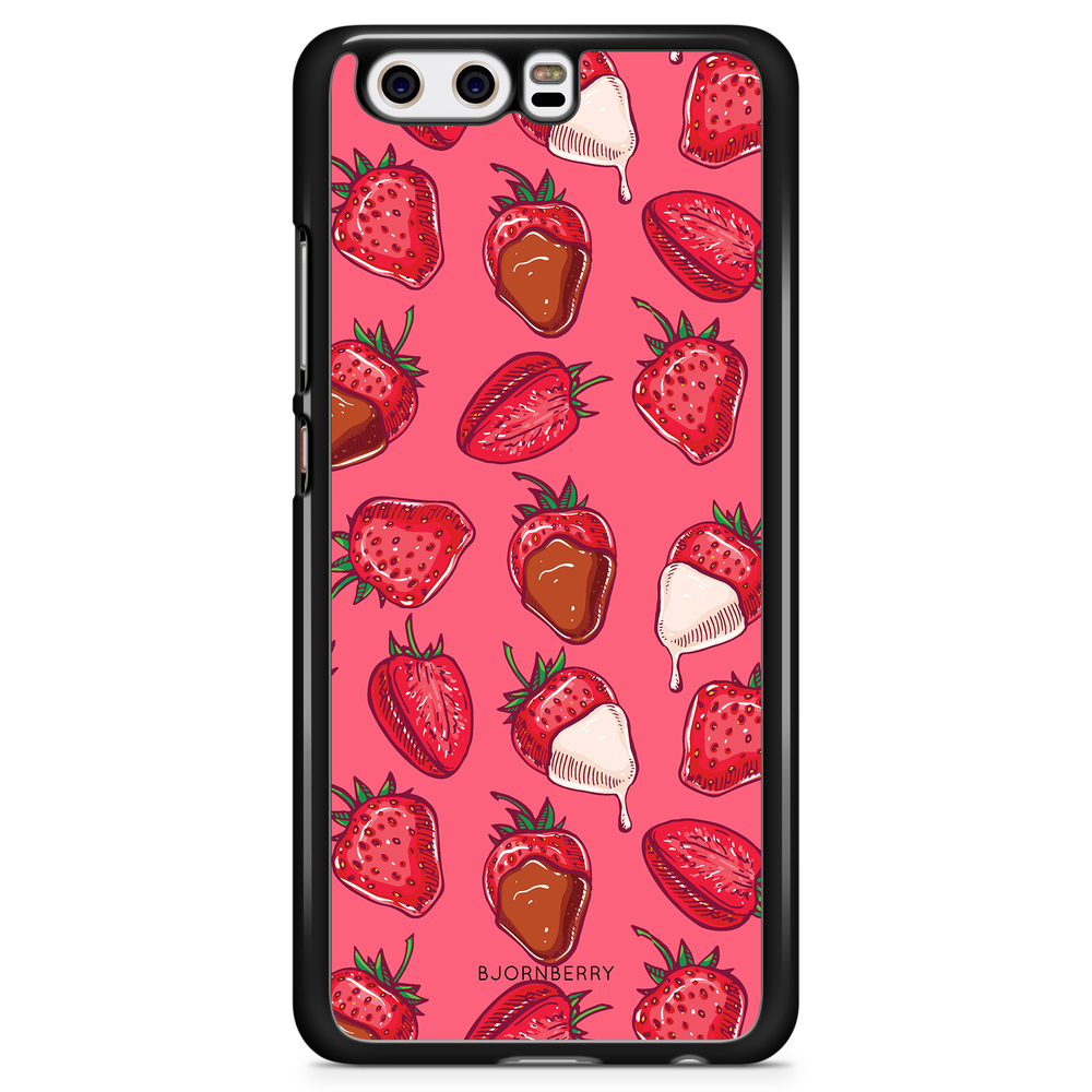 Huawei P10 Plus Case - Strawberry Chocolate