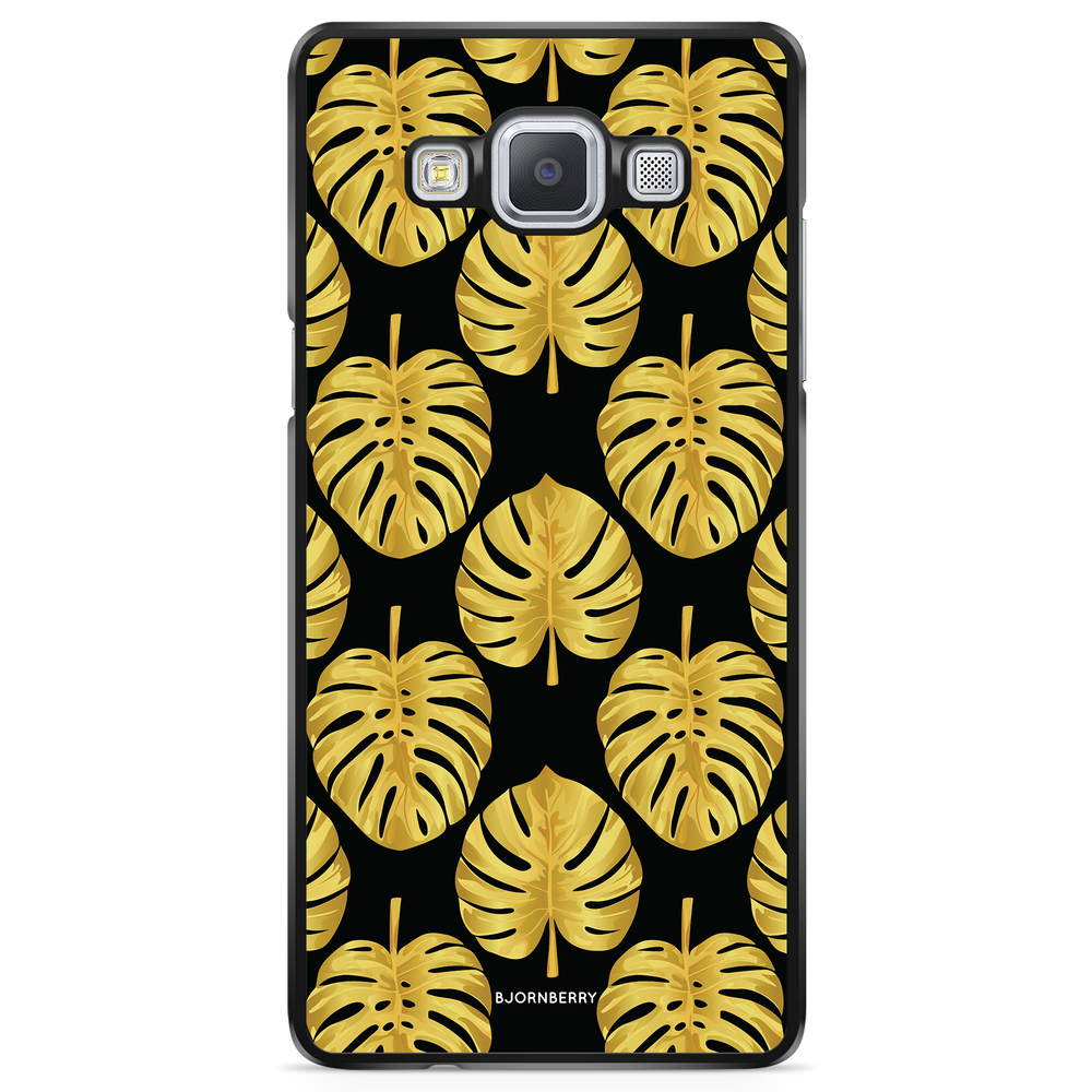 Samsung Galaxy A5 (2015) Case - Gold Monstera