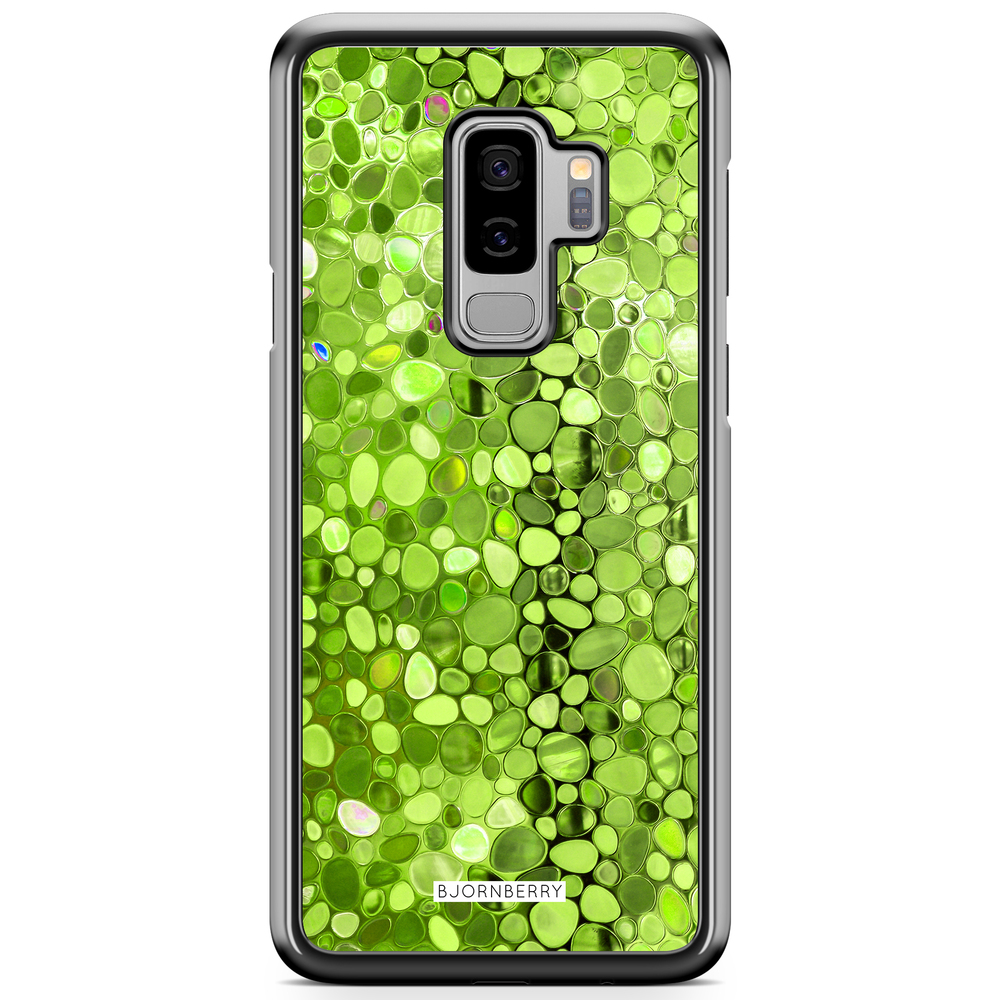 Samsung Galaxy S9 Plus Case - Stained Glass Green