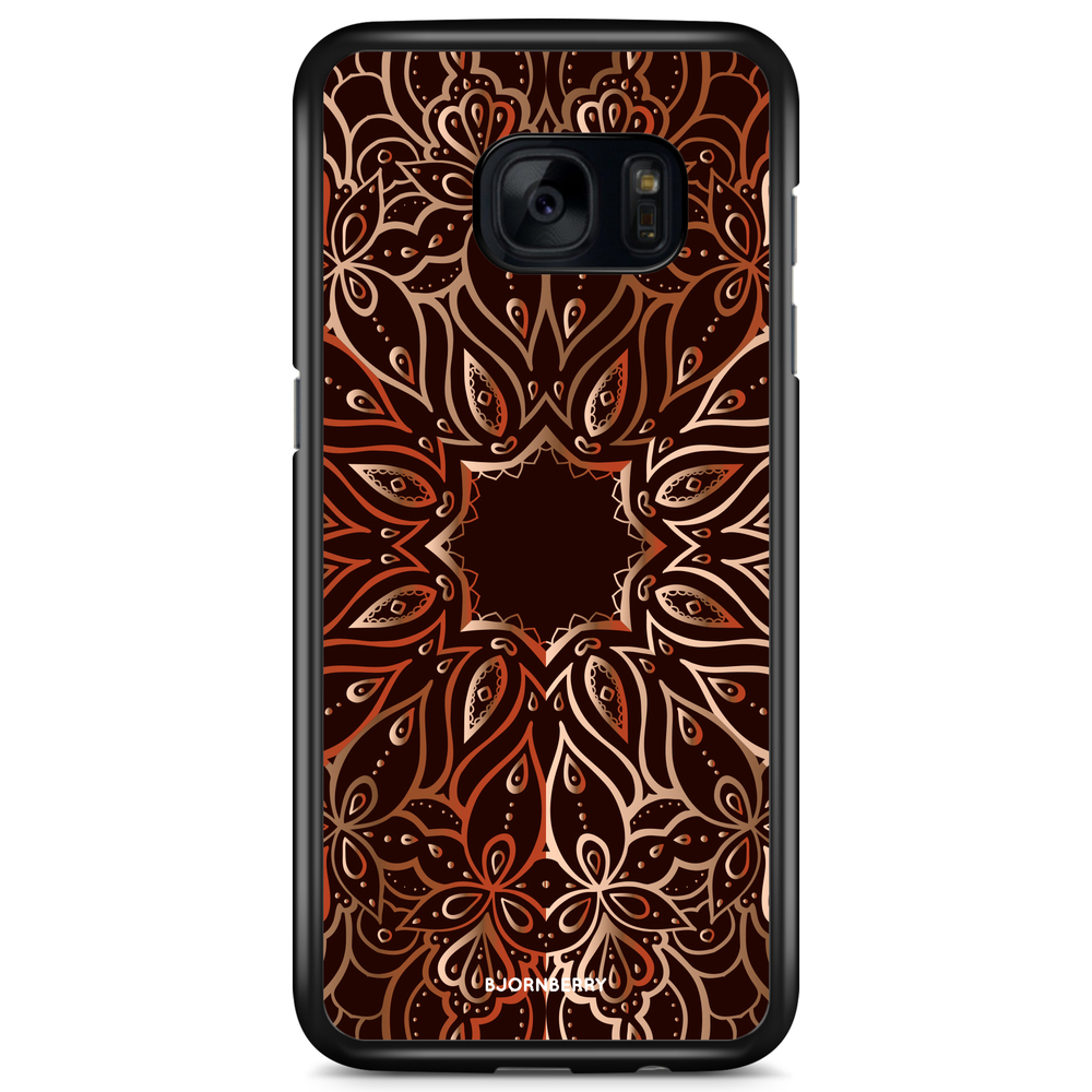 Samsung Galaxy S7 Case - Bronze Mandala