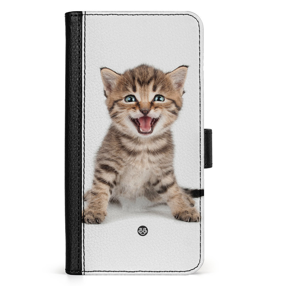 Samsung Galaxy A36 Wallet Case - Cute Kitten