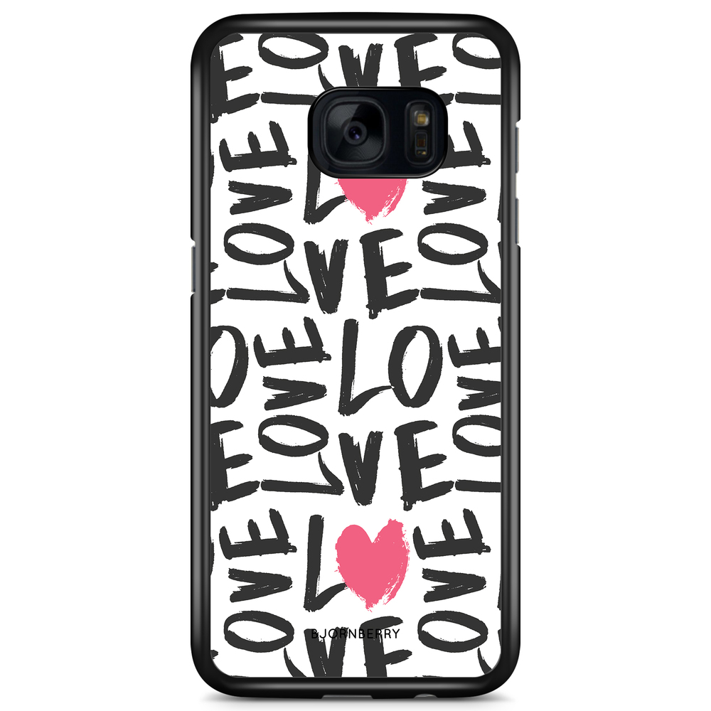 Samsung Galaxy S7 Edge Case - Love Love Love