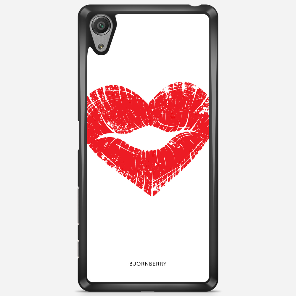 Sony Xperia X Performance Case - Heart Lips