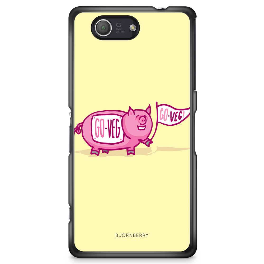 Sony Xperia Z3 Compact Case - Pink Pig