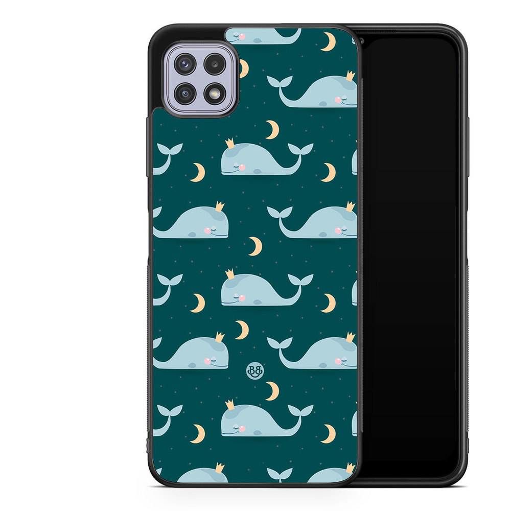 Samsung Galaxy A22 4G Case - The King Of Whales