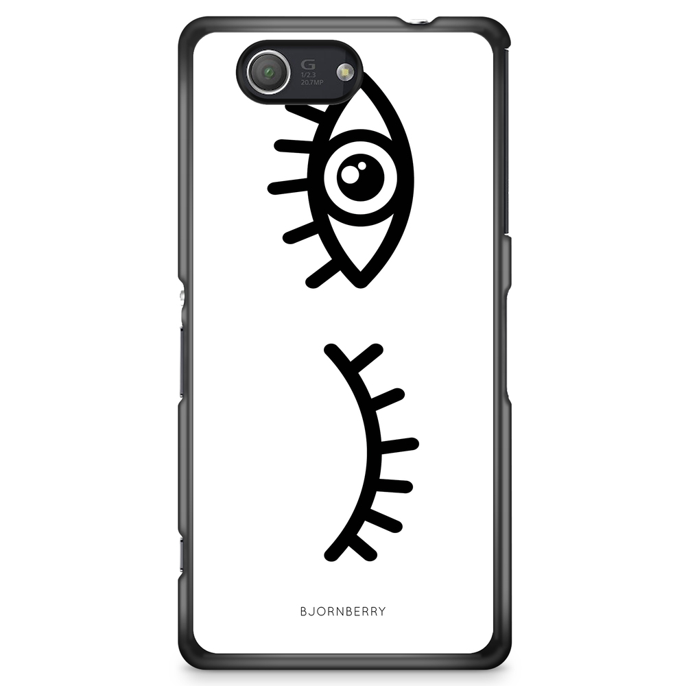 Sony Xperia Z3 Compact Case - Black Eyes