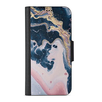 Naive iPhone 6 Plus / 6s Plus Wallet Case- Pink Swirl