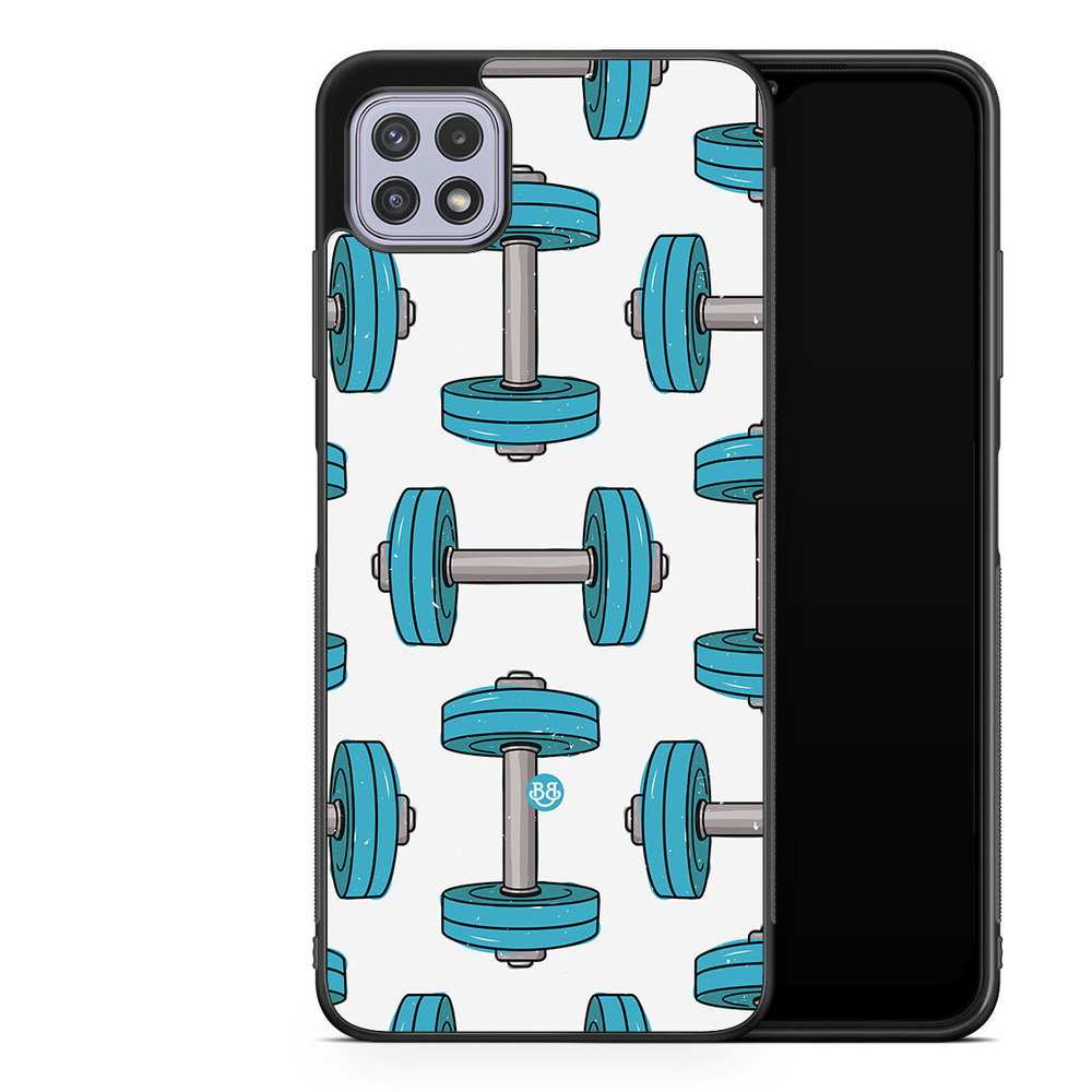 Samsung Galaxy A22 4G Case - Dumbbells