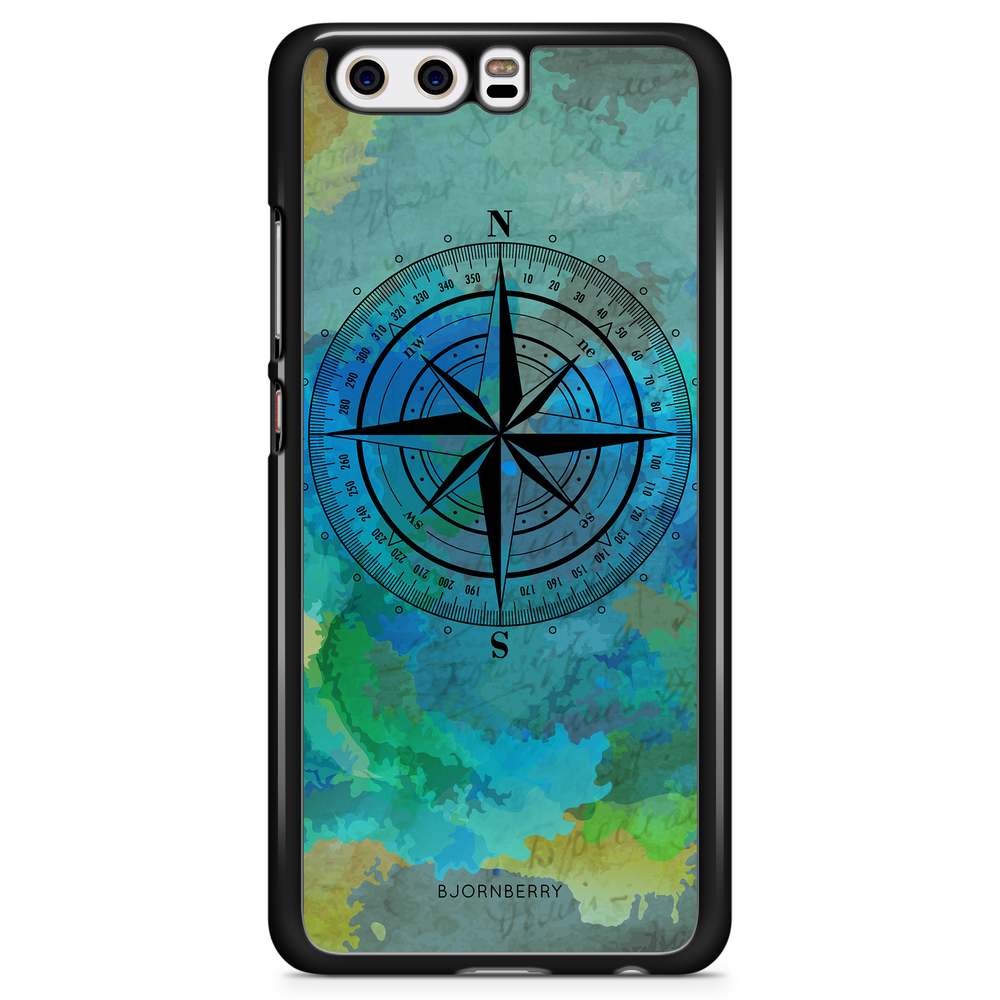 Huawei P10 Plus Case - Compass Background