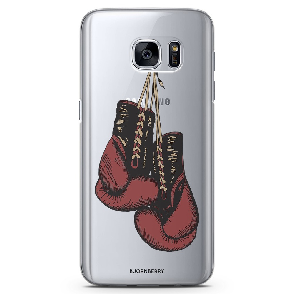 Samsung Galaxy S7 Genomskinligt Skal - Boxningshandskar | Mobilskal & Mobilfodral BJORNBERRY