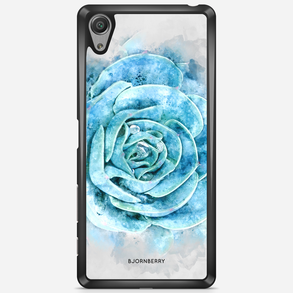 Sony Xperia X Performance Case - Blue Cactus