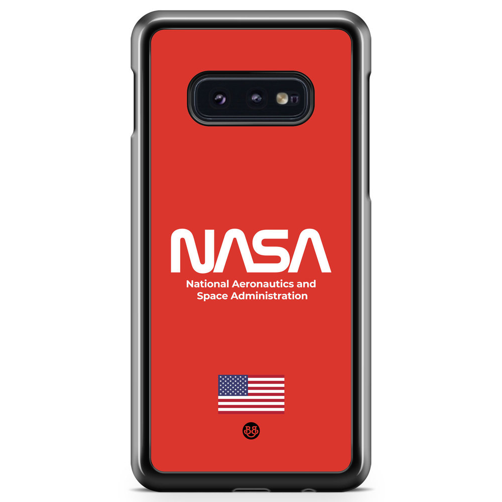 Samsung Galaxy S10e Case - NASA Worm Red