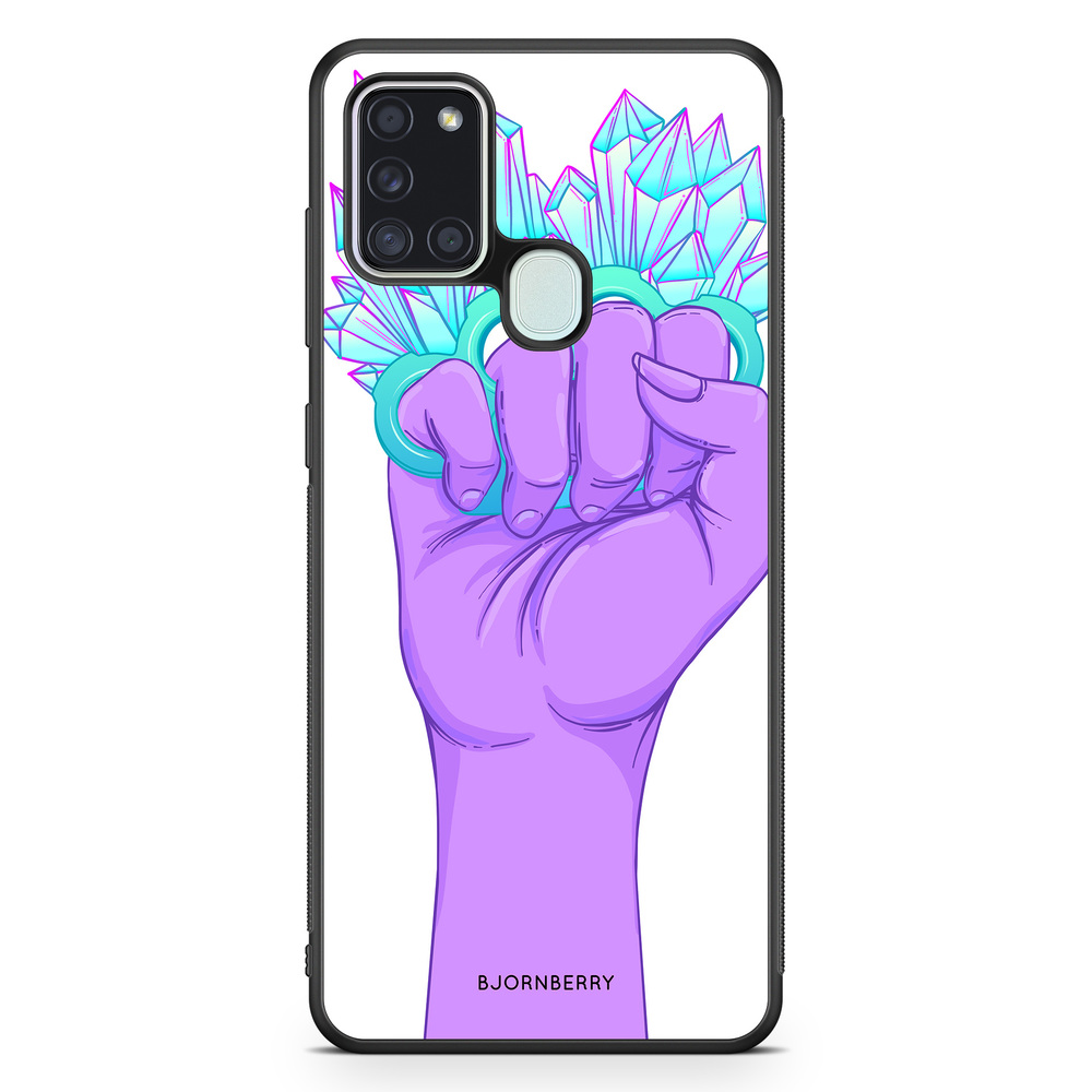 Samsung Galaxy A21s Case - Crystal Knuckles