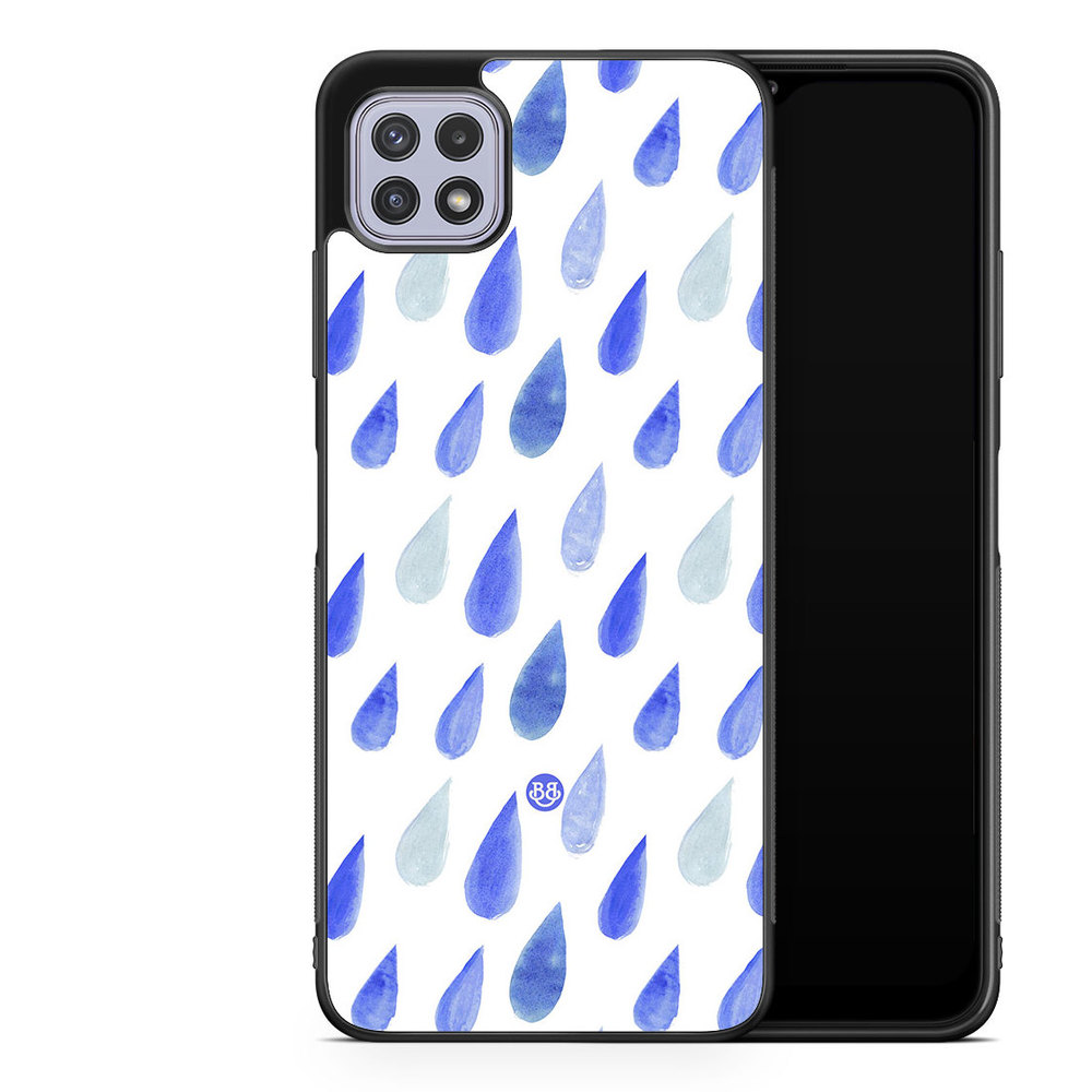Samsung Galaxy A22 4G Case - Watercolor Rain