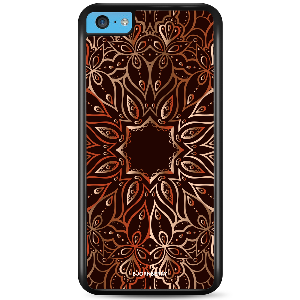 iPhone 5C Case - Bronze Mandala