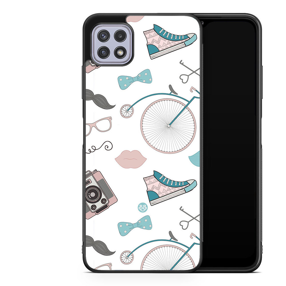 Samsung Galaxy A22 4G Case - Hipster Pattern