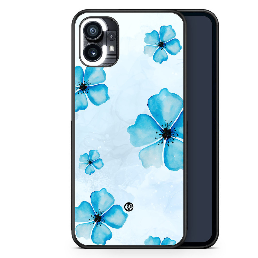 Nothing Phone (1) Case - WILD BLOOM - Blue Bloom
