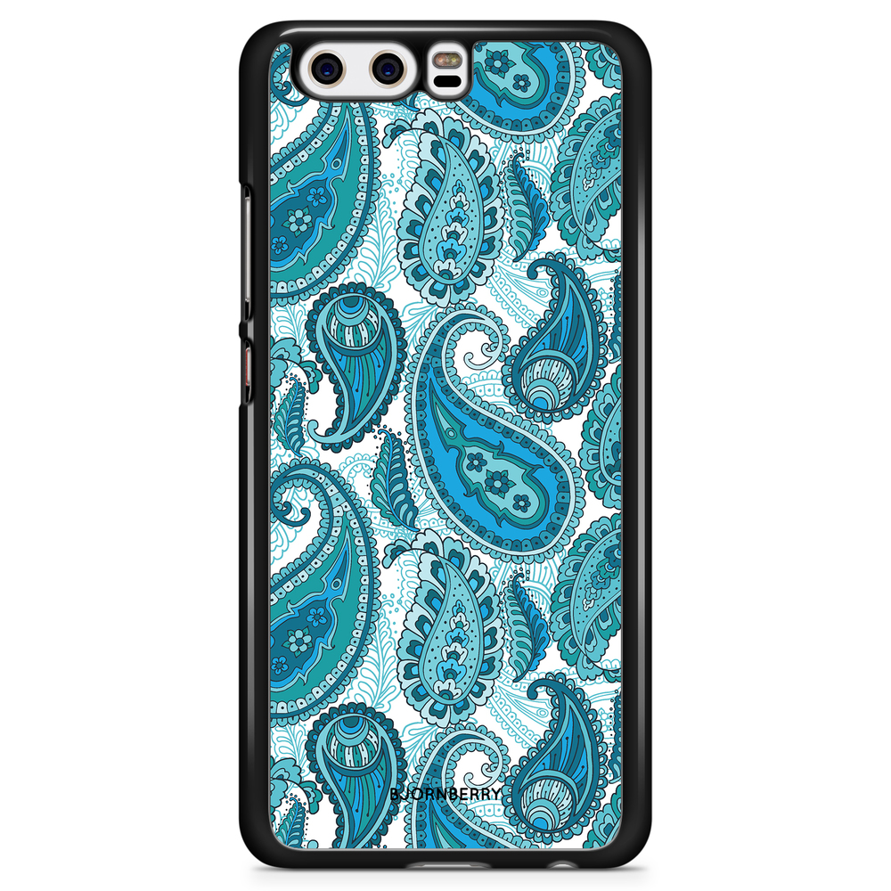Huawei P10 Plus Case - Blue Paisley