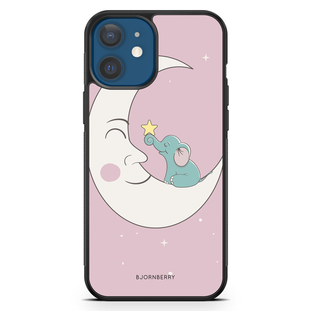 iPhone 12 Mini Case - Elephant Moon