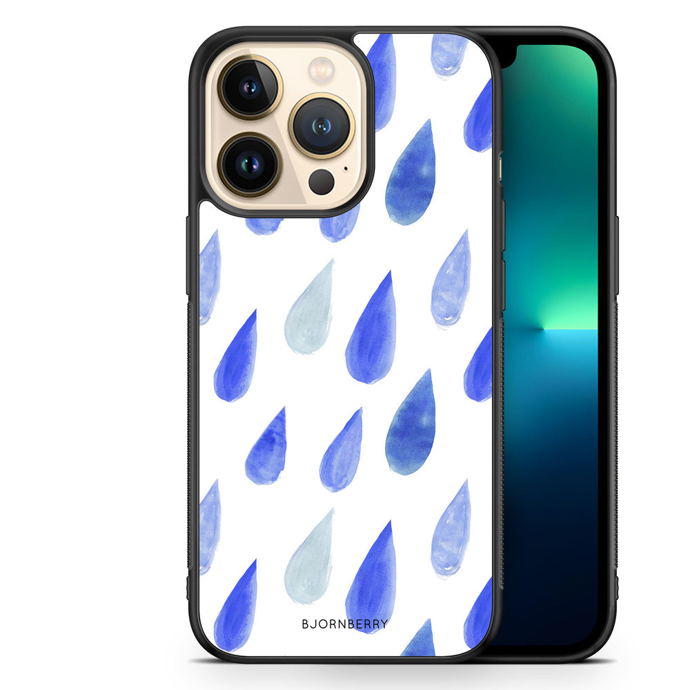 iPhone 13 Pro Case - Watercolor Rain