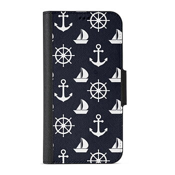 Naive iPhone 6 Plus / 6s Plus Wallet Case- Marine