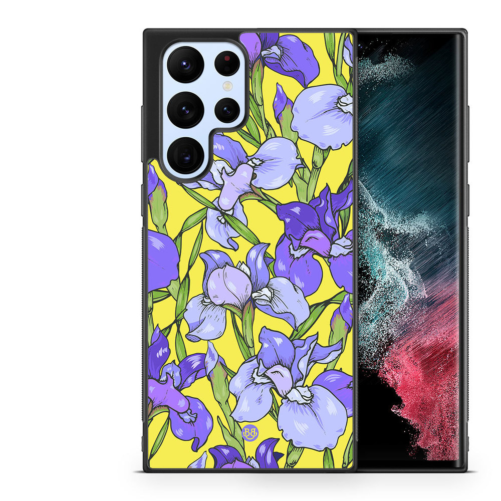 Samsung Galaxy S22 Ultra 5G Case - Iris Flowers