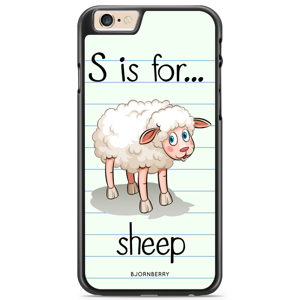 iPhone 6/6s Case - S is for Sheep