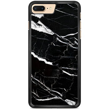 iPhone 7 Plus Case - Black Marble