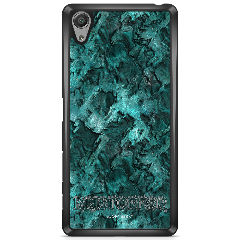 Sony Xperia XA1 Case Custom - Green Name