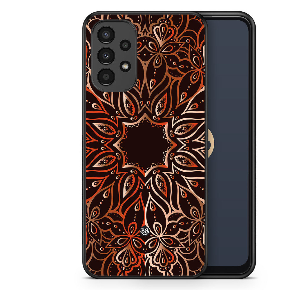 Samsung Galaxy A13 Case - Bronze Mandala