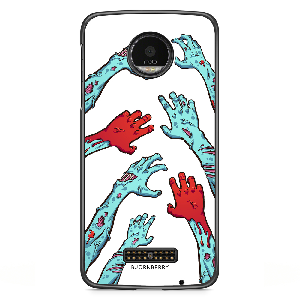Moto Z2 Play Case - Zombi Hands
