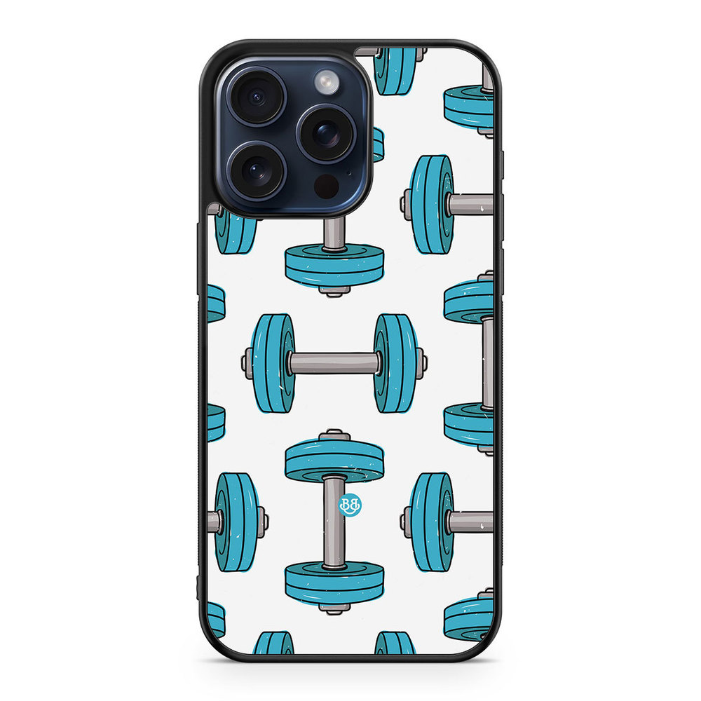 iPhone 15 Pro Max Case - Dumbbells