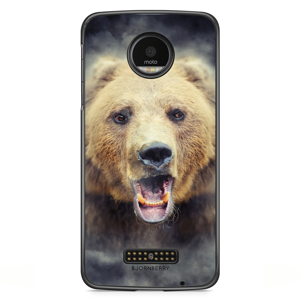 Moto Z2 Play Case - Angry Bear