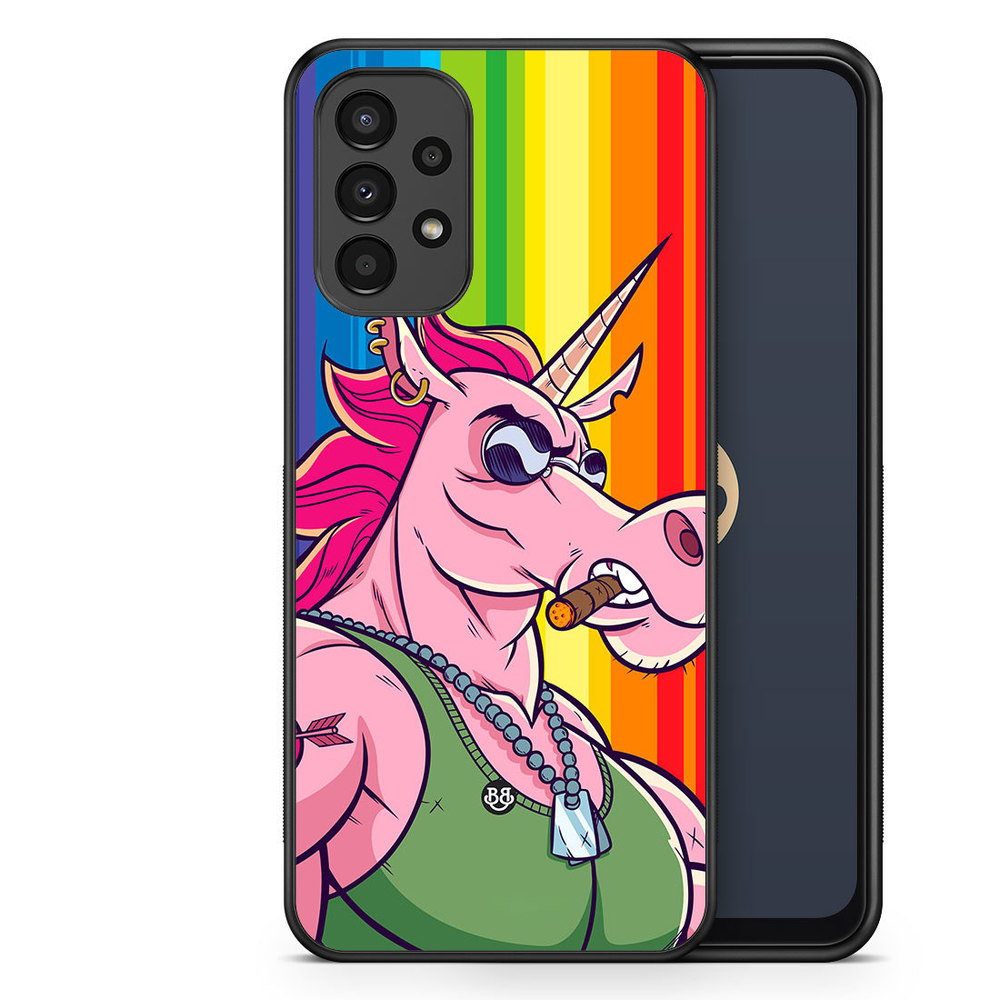 Samsung Galaxy A13 Case - Muscle Unicorn