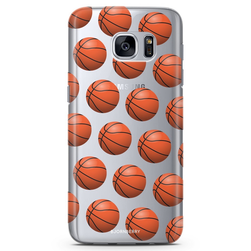 Samsung Galaxy S7 TPU Case - Basketballs