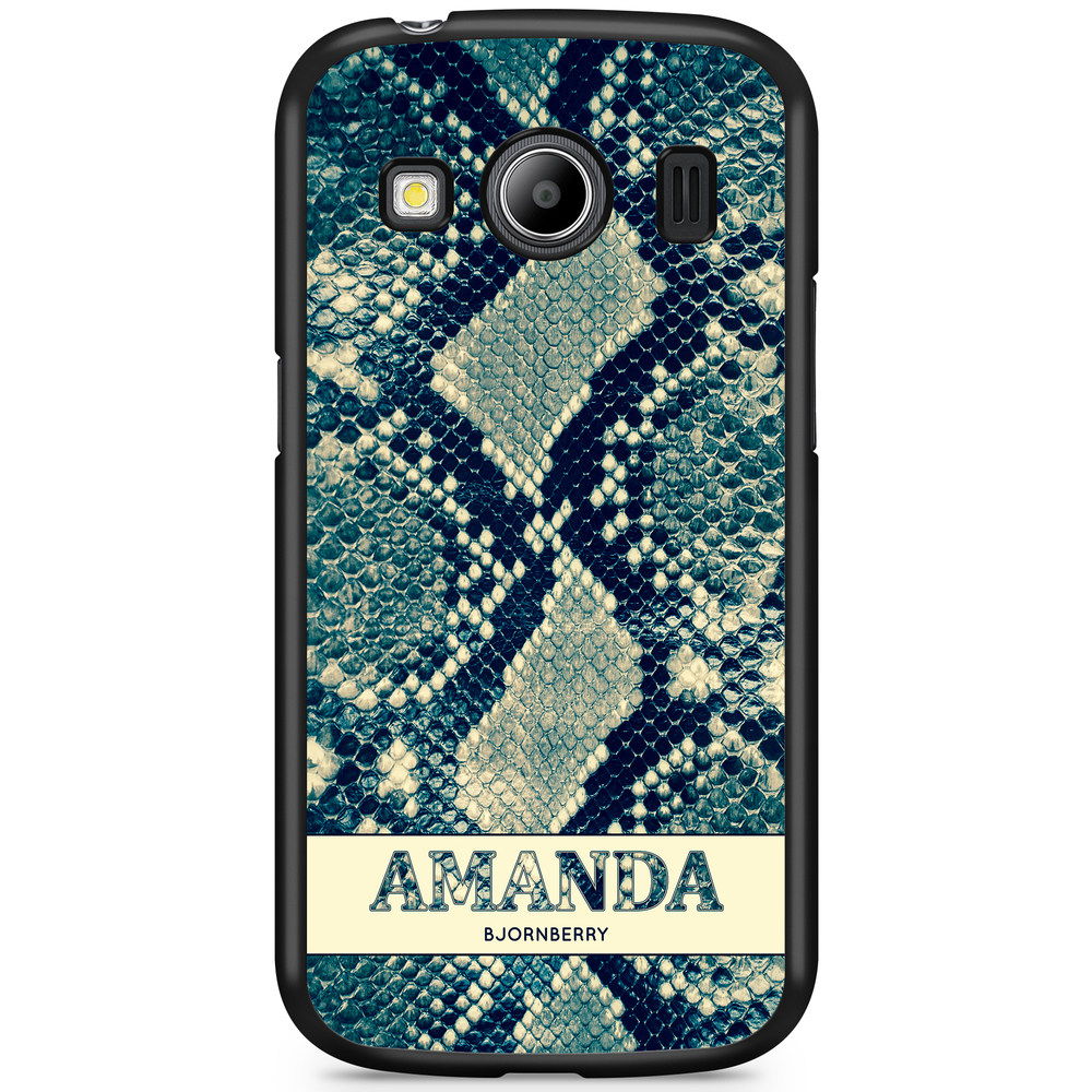 Samsung Galaxy Ace 4 Case Custom - Custom Blue Snake