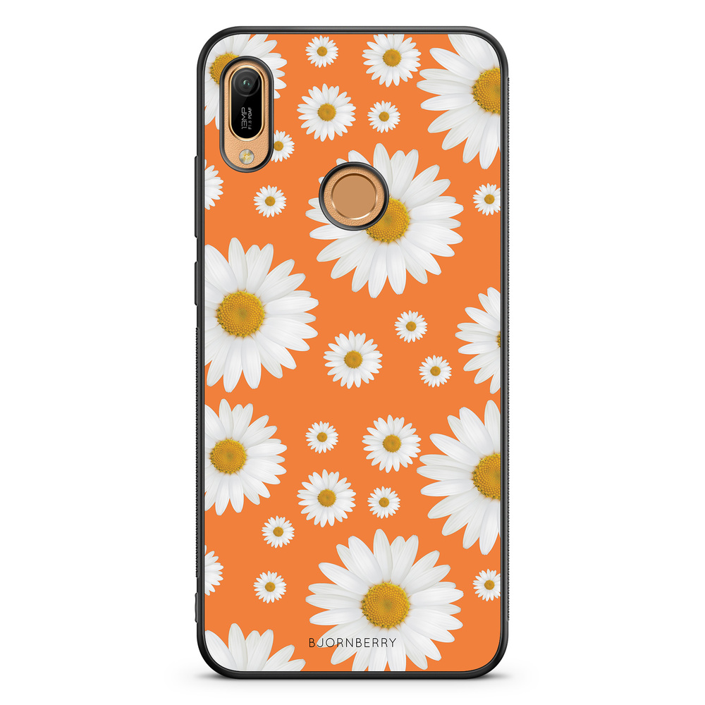 Huawei Y6 2019 Case - Marguerite Pattern