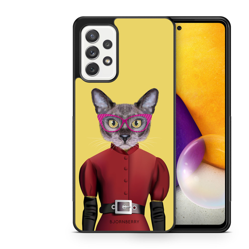 Samsung Galaxy A52/A52s 5G Case - Hipster Cat