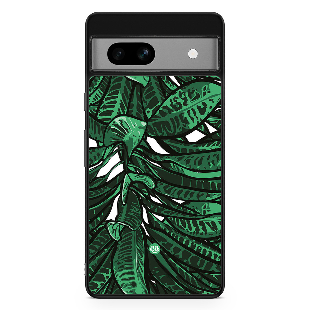 Google Pixel 7a Case - Tropical leaves