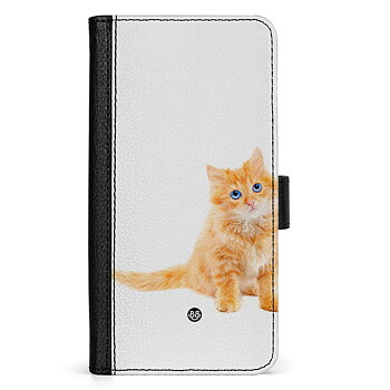Samsung Galaxy A36 Wallet Case - Small brown cat