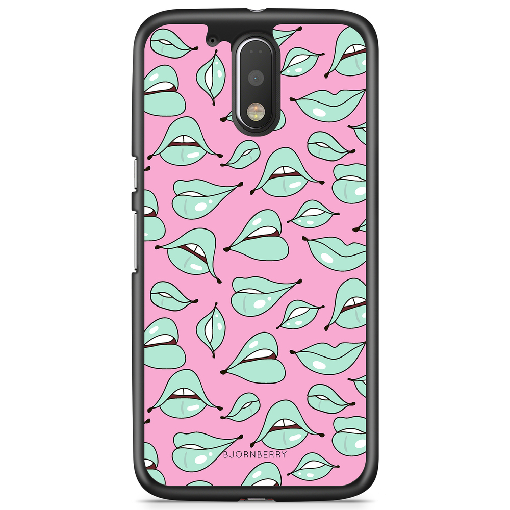 Moto G4/G4 Plus Case - Green Lips