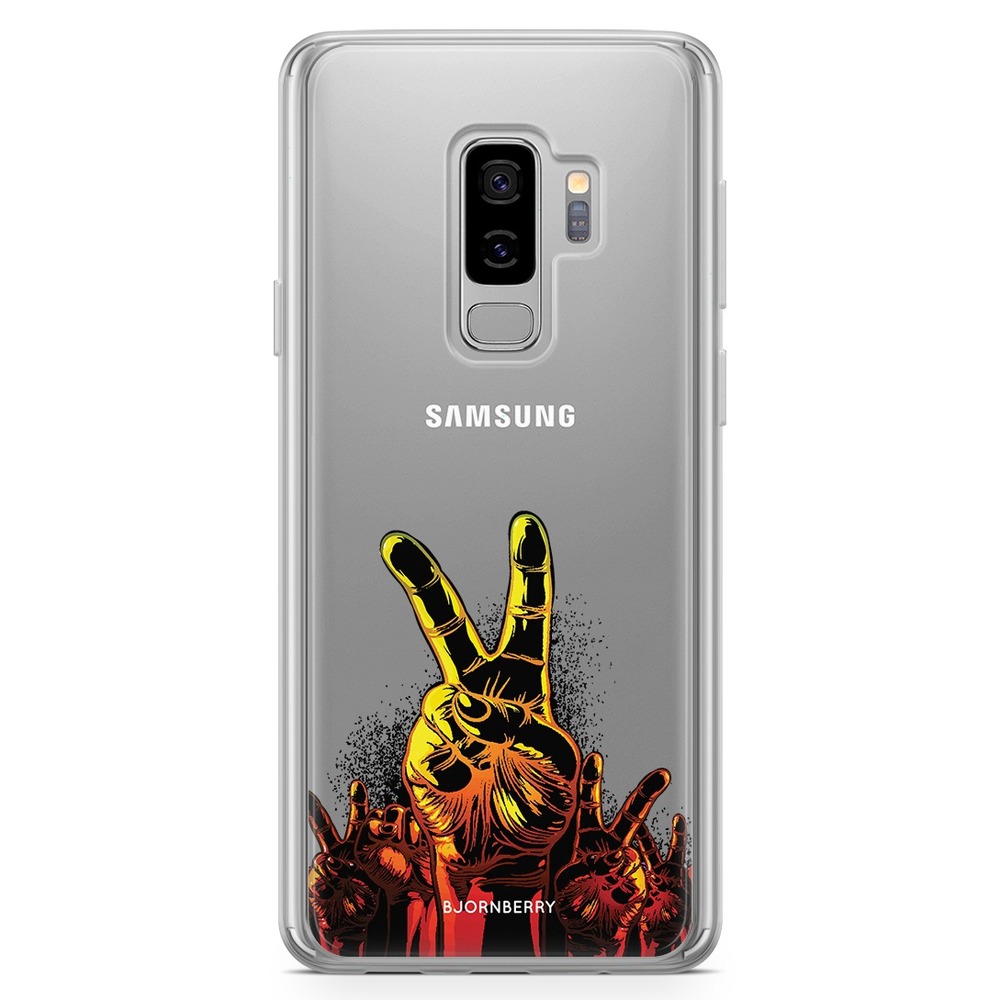 Samsung Galaxy S9 Plus Fashion Case - Peace Hands