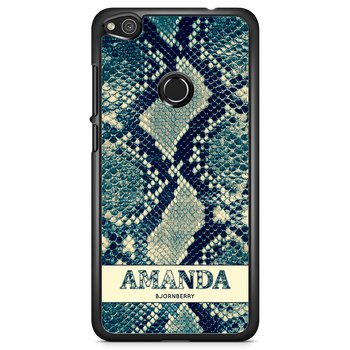 Huawei Honor 8 Lite Case Custom - Custom Blue Snake